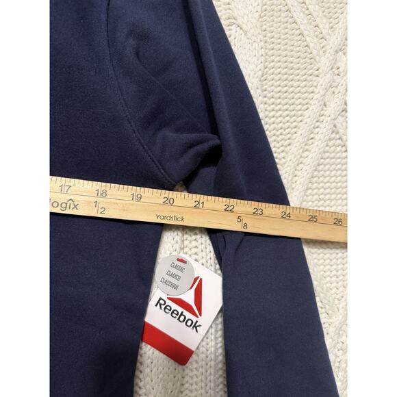 Reebok Navy Hoodie Men’s Size Small New With Tags - Picture 5 of 5